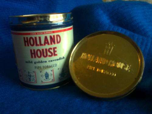 !!!VERY OLD HOLLAND HOUSE PIPE TOBACCO TIN!!!