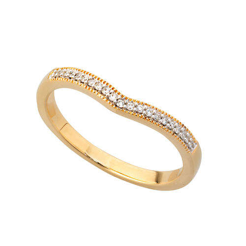A TIMELESS PIECE!! HALF CURVED ETERNITY RING (D02899.0.07-9)
