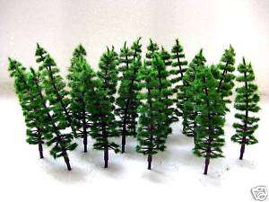 10 SMALL FOREST TREES - N SCALE