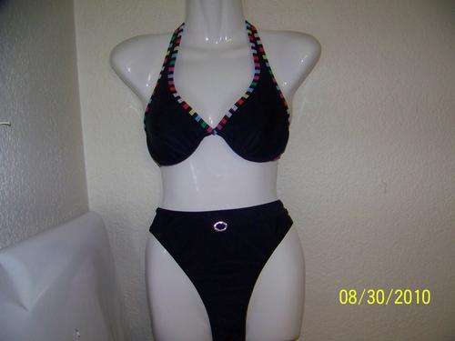 BLACK BIKINI NEW - NO TAGS SIZE 36