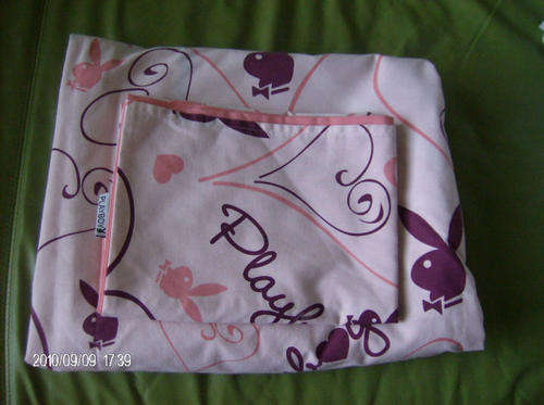 PLAYBOY DUVET SET - SINGLE