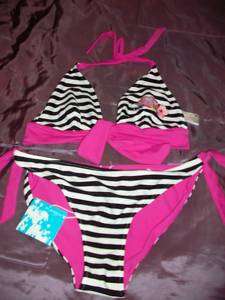 PLAYBOY REVERSABLE BIKINI SIZE 36/38 -NEW