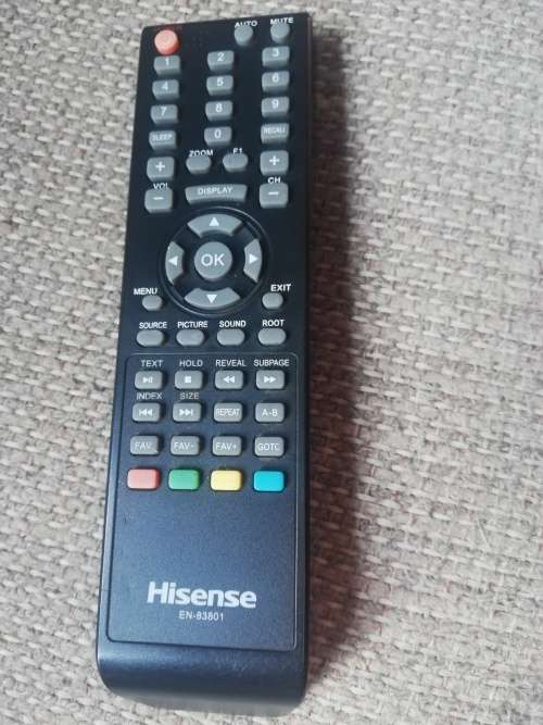 55"Hisense flat screen TVBaisically still brand newWith remote
