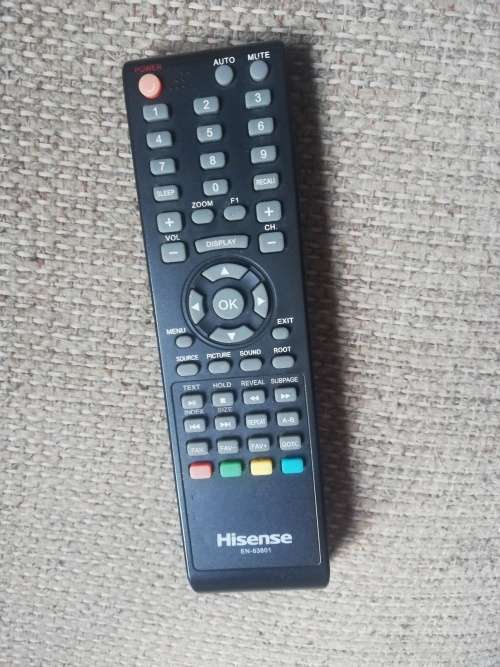 55"Hisense flat screen TVBaisically still brand newWith remote