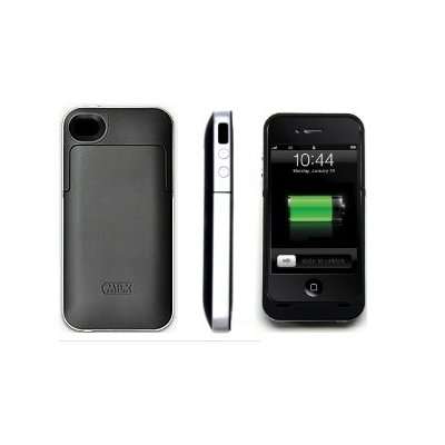 BLACK Milkbox External Battery 2000mAh Charger Case for iPhone 4 4S - AVAILABLE NOW!
