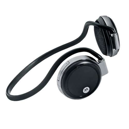 Motorola S305 Bluetooth Stereo Headset w/ Microphone (Black) - Retail Packaging