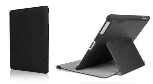 Incipio Slim & Durable Black leather Kickstand Case for iPad 3 & iPad 2