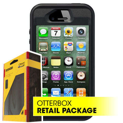 Otterbox iPhone 4 Defender Series Case with Holsterby OtterBox - Black