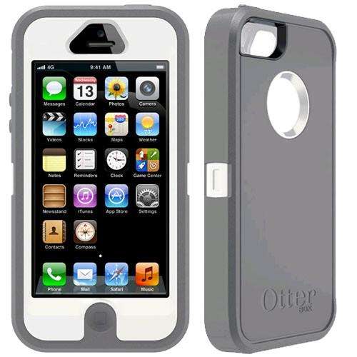 OtterBox Defender Series Case for iPhone 5 - Glacier (Gunmetal Grey)
