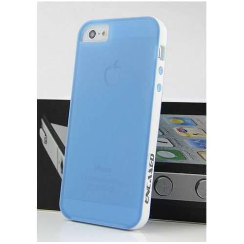 Original Encased Sleek Sky Blue Feather Case for Apple iPhone 5