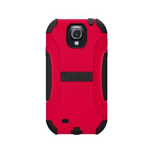 Trident Case AG-SAM-S4-BK AEGIS Series Protective Case for Samsung Galaxy S4/GT-I9500- Red