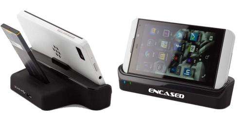 Blackberry Z10 Rapid Charge Desktop Dock + Battery Charging Slot - Original Encased