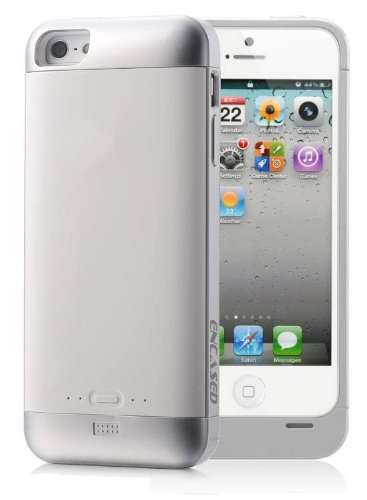 iPhone 5 Extended Battery Case - Black/Navy Blue