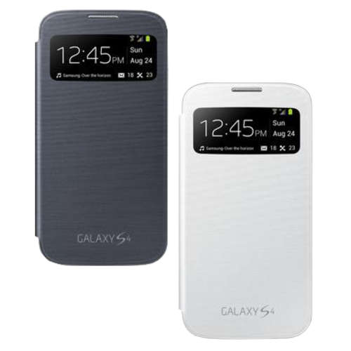 Samsung Galaxy S4 S-View Flip Cover Folio Case