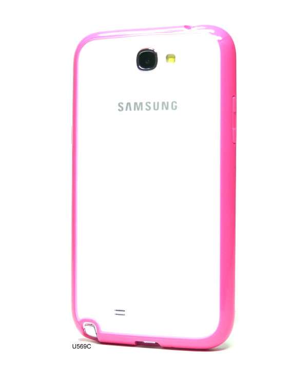 Note 2 Bumper Back (Pink)