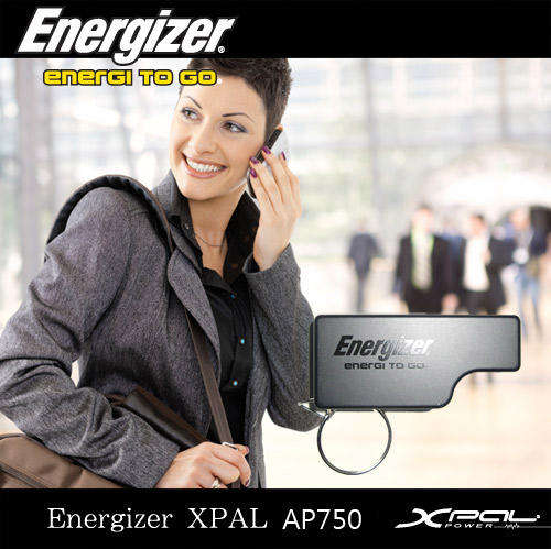 Energizer portable battery pack for: Blackberry, Samsung, Nokia, HTC, Motorola