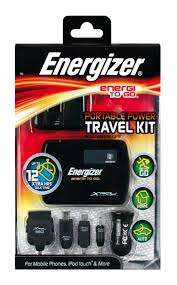 Energizer XP2000K Universal Travel Power Kit with 2000 mAh