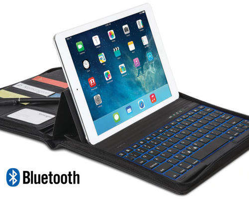 iPad Air 2 Kensington KeyFolio Executive Zipper Folio Case w/ Bluetooth Keyboard **FREE SHIPPING**