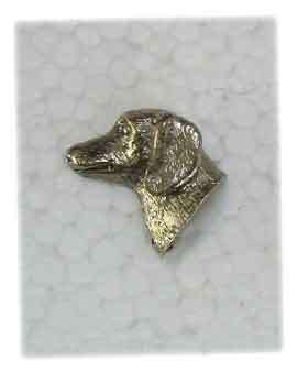 Dog Clutch Pin - Dachshund smooth