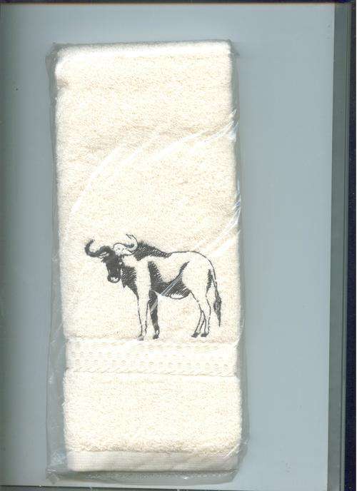 Cream Guest Towel Wildebees