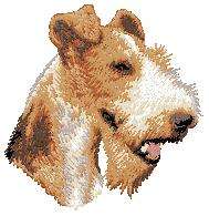 cream Guest Towel Wire haired fox terrier  Dog
