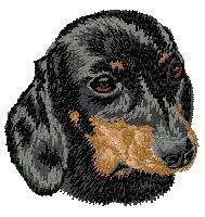 crimson    Guest Towel  Dachshund   Dog