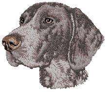 Cream  Guest Towel  German Pointer   Dog