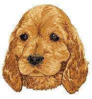 Cream  Guest Towel  cocker spaniel   Dog