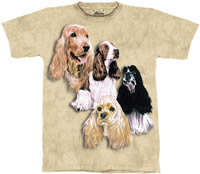 T-Shirt Cocker Spaniel Dog- SIze XLARGE