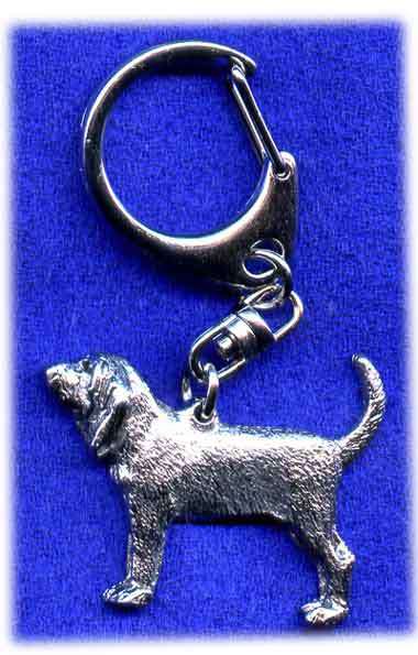 Dog Keyring--Bloodhound