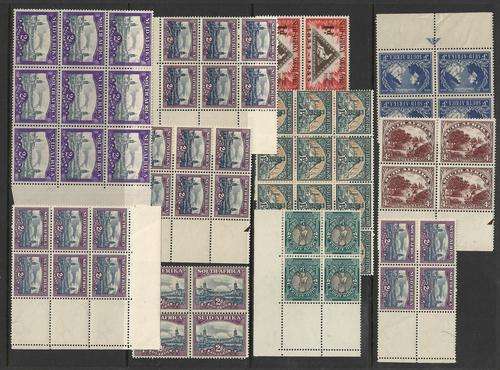 UNION  SA-ASSORTED UNMOUNTED MINT BLOCKS-99% FINE!!