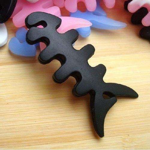 CLEARANCE SALE!!! EVERYTHING MUST GO!!! 17 x Silicone Fish Bone Earphone Wire Cable Winder Organizer