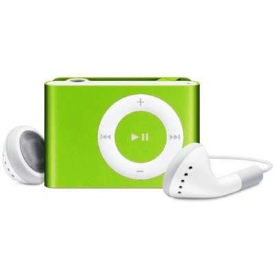 Mini Green Metal Clip MP3 Player