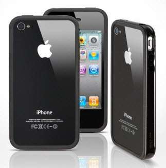 Black Bumper Frame Guard for iPhone 4