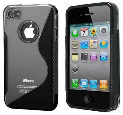 TPU S-Line Case for iPhone 4