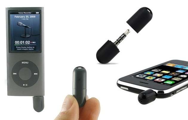 CLEARANCE SALE!!! EVERYTHING MUST GO!!! 2 x Mini Portable Microphone for iPod's and iPhones