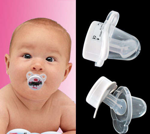 Baby LCD Nipple Dummy Thermometer