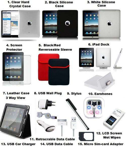 MASSIVE!!! 15pcs Accessories Bundle for iPad (LIMITED STOCKS!!!)