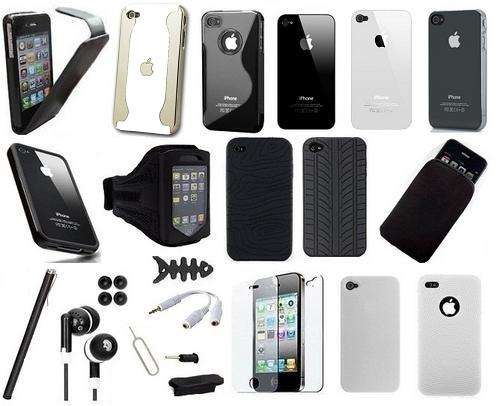 22pcs Accessories Bundle for iPhone 4G