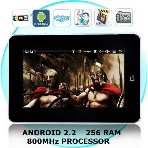 LATEST!!! 7" Android 2.2, 256 RAM PC/Tablet WIFI, WEBCAM + FREE HIGH SPEED ETHERNET ADAPTER!!!