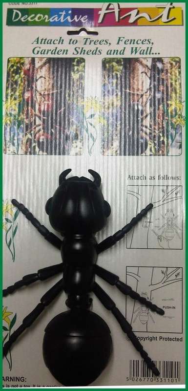 EXCELLENT QUALITY - BRAND NEW - DECORATIVE ANT (HARD PLASTIC)