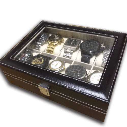 10 PCS PU Leather box