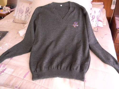 Stunning men's jersey in grey color size 4XL