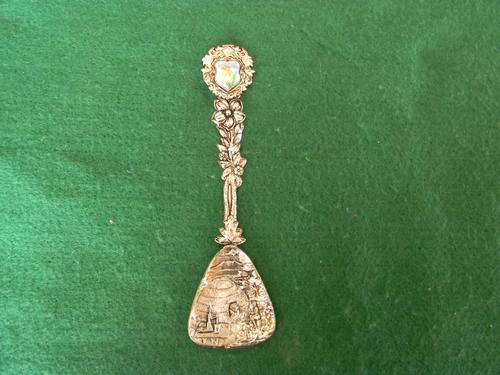 "WOW" Stunning collector sugar spoon  of Mitchells park Durban .  In good condition.