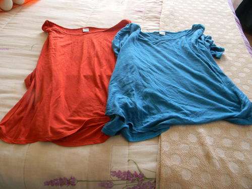 2 Stunning ladies tops in excellent condition size Large.