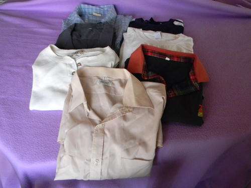 A bulk of 7 men shirts and t-shirts. Size XX large. In good condition. Postage R125.00