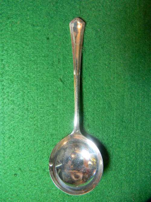 Stunning silverplated sugar spoon.(Made in England)  In fair condition.