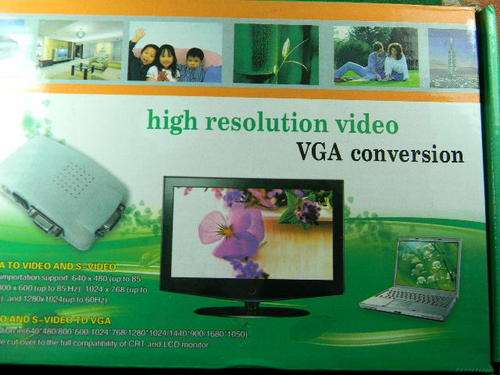 High Resolution Video VGA conversion still brand new never been used