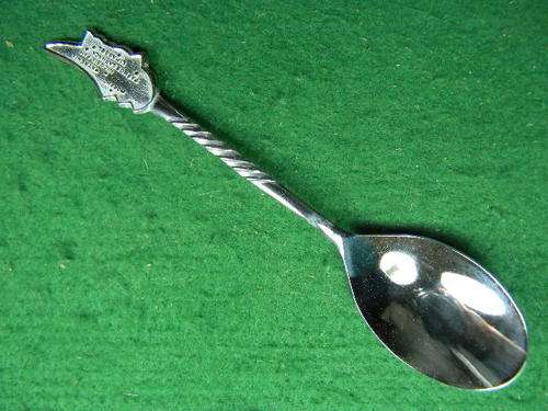 Morphou Kyrenia souvernir spoon Silverplated