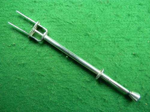 Antique Cutlery piece in silver plated excellent condition as per pictures(to pick up food and push